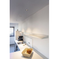 NUMINOS, encastré de plafond intérieur, 40°, noir/chrome, LED, 3000K