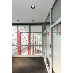 NUMINOS, encastré de plafond intérieur, 40°, noir/chrome, LED, 3000K, orientable