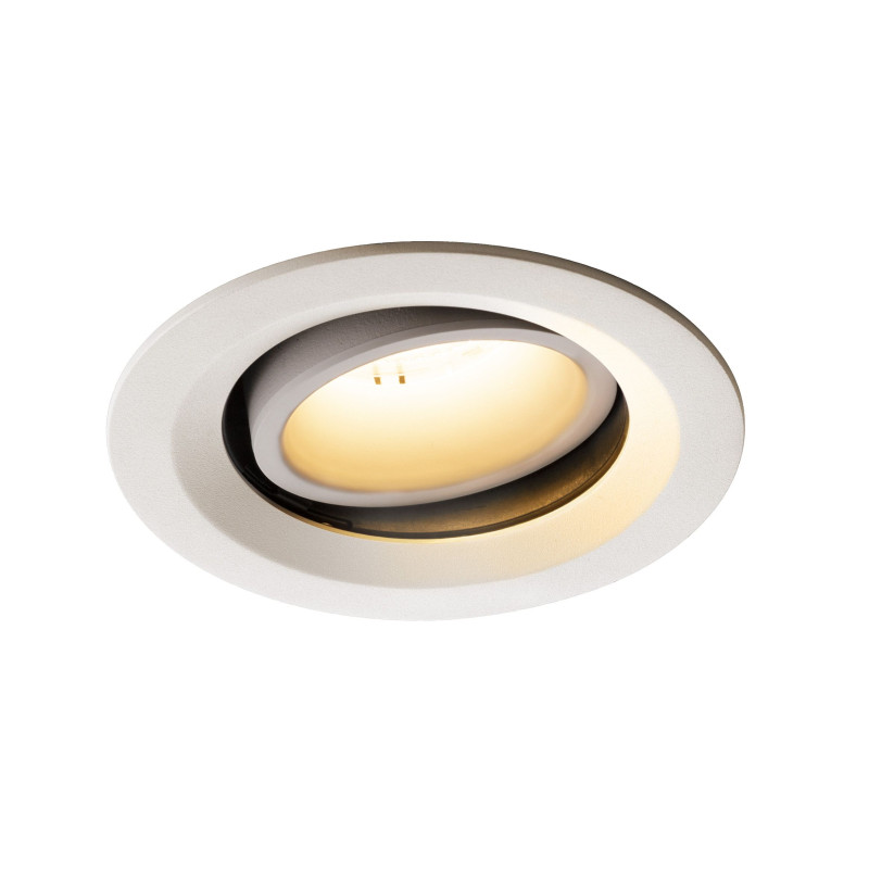 NUMINOS, encastré de plafond intérieur, 55°, blanc, LED, 2700K, orientable