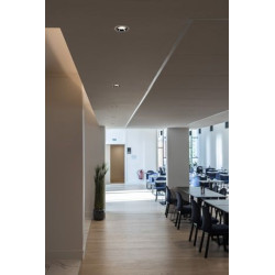 NUMINOS, encastré de plafond intérieur, 55°, blanc/chrome, LED, 3000K, orientable