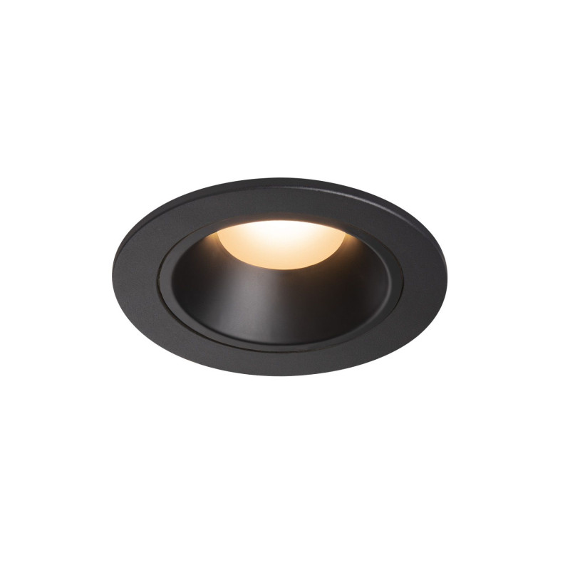 NUMINOS, encastré de plafond intérieur, 55°, noir, LED, 2700K