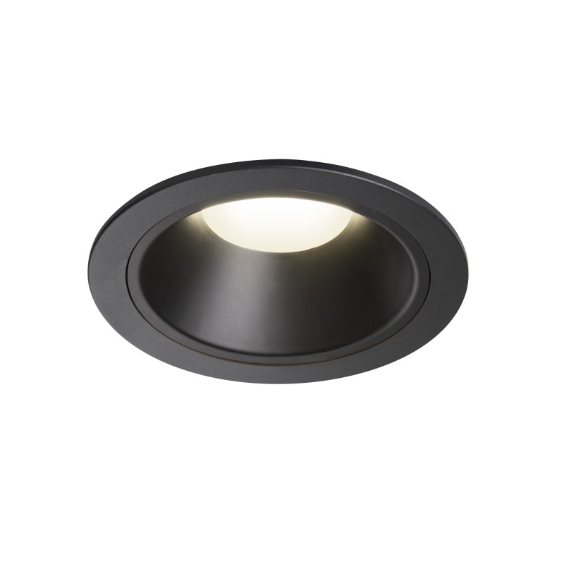 NUMINOS, encastré de plafond intérieur, 55°, noir, LED, 4000K