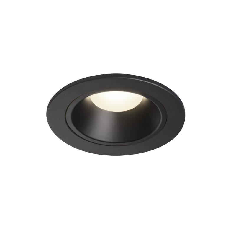 NUMINOS, encastré de plafond intérieur, 55°, noir, LED, 4000K