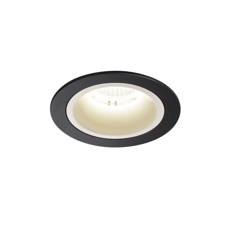 NUMINOS, encastré de plafond intérieur, 55°, noir/blanc, LED, 4000K