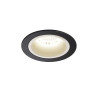 NUMINOS, encastré de plafond intérieur, 55°, noir/blanc, LED, 4000K