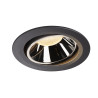 NUMINOS, encastré de plafond intérieur, 55°, noir/chrome, LED, 3000K, orientable