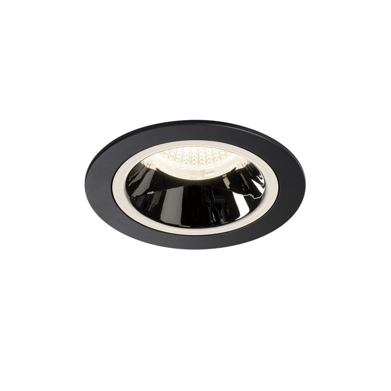 NUMINOS, encastré de plafond intérieur, 55°, noir/chrome, LED, 4000K
