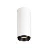 NUMINOS, plafonnier intérieur, 24°, blanc/noir, LED, 10,42W, 3000K, variable Dali