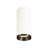 NUMINOS, plafonnier intérieur, 24°, blanc/noir, LED, 20,1W, 2700K, variable Triac