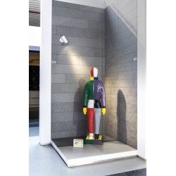 NUMINOS, plafonnier intérieur, 24°, blanc/noir, LED, 20,1W, 3000K, variable Dali