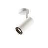 NUMINOS, plafonnier intérieur, 24°, blanc/noir, LED, 20,1W, 4000K, variable Triac