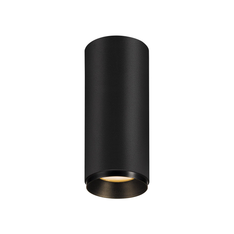 NUMINOS, plafonnier intérieur, 24°, noir, LED, 10,42W, 2700K, variable Dali