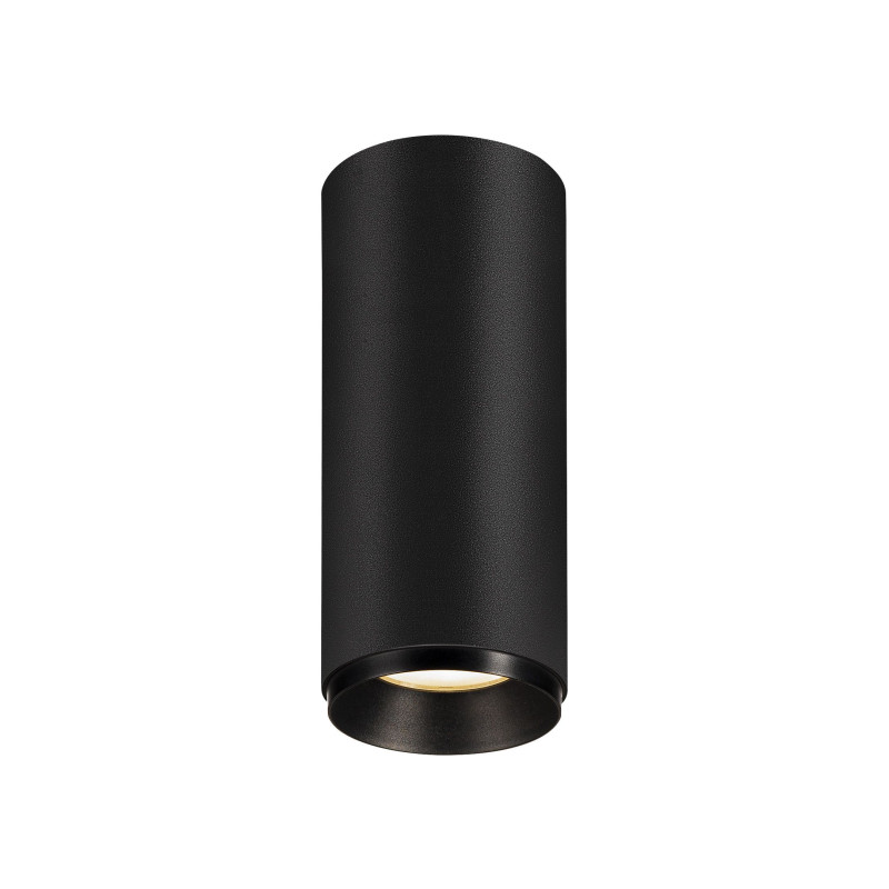 NUMINOS, plafonnier intérieur, 24°, noir, LED, 10,42W, 3000K, variable Triac