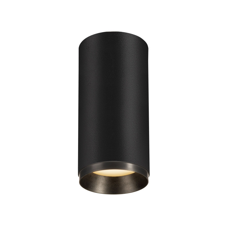 NUMINOS, plafonnier intérieur, 24°, noir, LED, 20,1W, 3000K, variable Dali