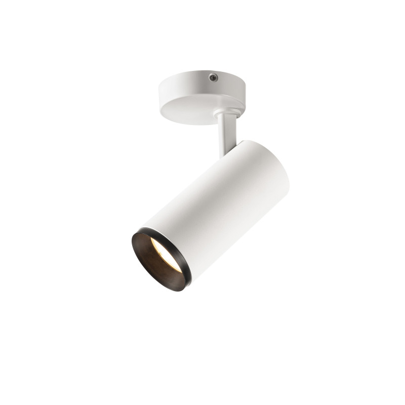 NUMINOS, plafonnier intérieur, 36°, blanc/noir, LED, 20,1W, 3000K, variable Triac