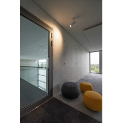 NUMINOS, plafonnier intérieur, 36°, blanc/noir, LED, 28W, 3000K, variable Dali