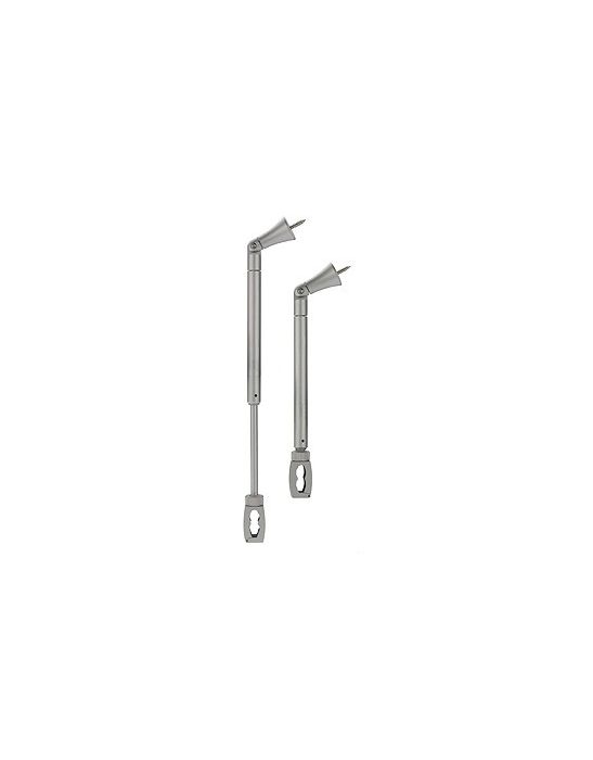 Easytec ii, gris argent, suspension reglable pour plafond rampant