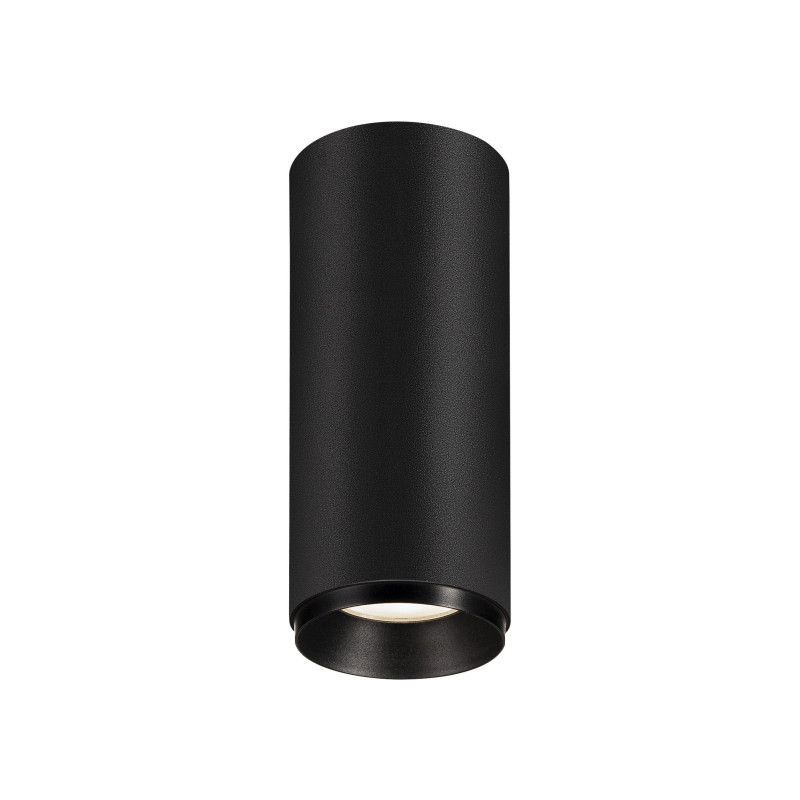 NUMINOS, plafonnier intérieur, 60°, noir, LED, 10,42W, 4000K, variable Triac