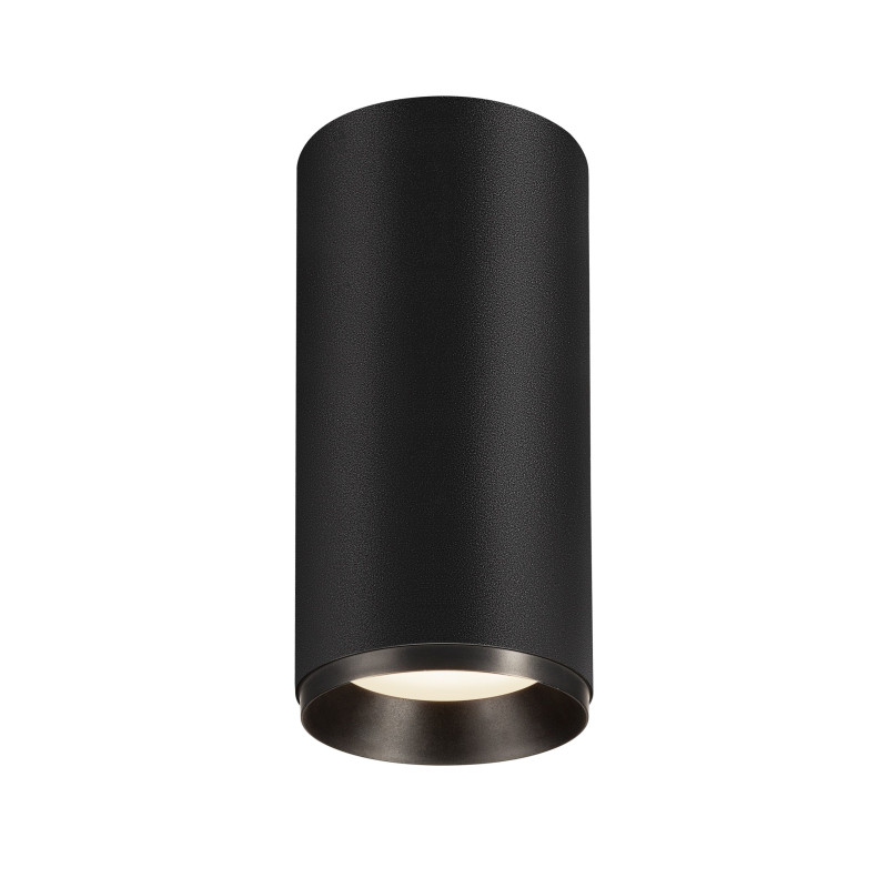 NUMINOS, plafonnier intérieur, 60°, noir, LED, 28W, 4000K, variable Dali