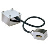 Easytec ii, chrome/noir, alimentation, chrome,1 pce