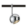 Easytec ii, chrome/noir, light eye spot es111, chrome