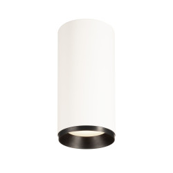 NUMINOS, plafonnier intérieur, 60°, blanc/noir, LED, 28W, 4000K, variable Dali