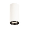 NUMINOS, plafonnier intérieur, 60°, blanc/noir, LED, 28W, 4000K, variable Dali