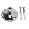 Cable tendu t.b.t., supports muraux courts chrome, 3cm, 2 pieces