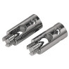 Cable tendu t.b.t., alimentation, 2 pieces, chrome