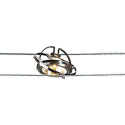 Cable tendu t.b.t., lampe...