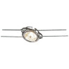 Cable tendu t.b.t., lampe qrb 50w max  - chrome