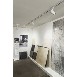 NUMINOS, spot pour rail 3 allumages, intérieur, 36°, blanc/noir, LED, 20,1W, 3000K, variable Triac