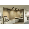 NUMINOS, spot pour rail 3 allumages, intérieur, 36°, noir, LED, 28W, 3000K, variable Triac