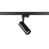 NUMINOS, spot pour rail 3 allumages, intérieur, 45°, noir, LED, 10,42W, 2700K, variable Triac
