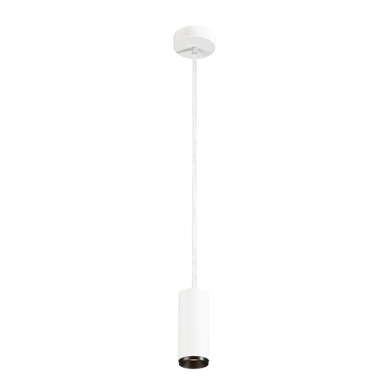 NUMINOS, suspension intérieure, 36°, blanc/noir, LED, 10,42W, 2700K, variable Dali