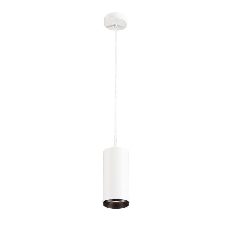 NUMINOS, suspension intérieure, 36°, blanc/noir, LED, 28W, 4000K, variable Triac
