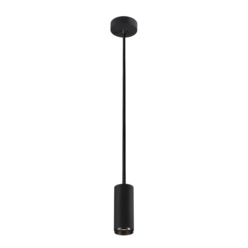 NUMINOS, suspension intérieure, 36°, noir, LED, 10,42W, 4000K, variable Dali