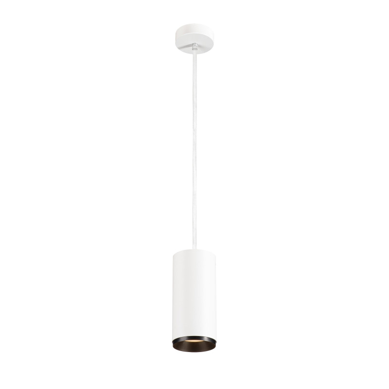 NUMINOS, suspension intérieure, 60°, blanc/noir, LED, 28W, 2700K, variable Dali