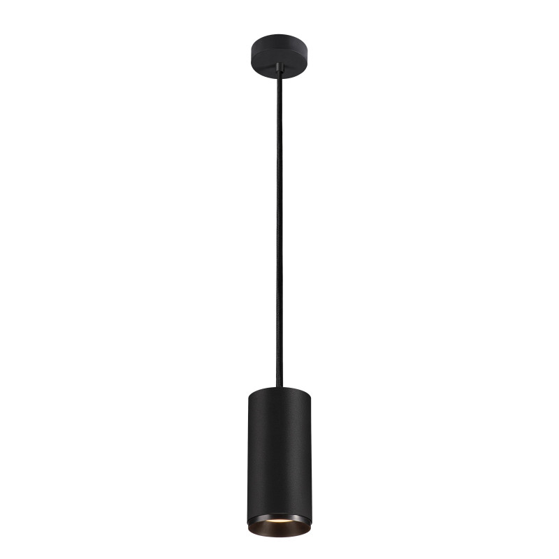 NUMINOS, suspension intérieure, 60°, noir, LED, 28W, 3000K, variable Dali