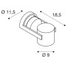 OCULUS, applique et plafonnier intérieur, blanc, LED, 10,5W, 2000-3000K, Dim to warm