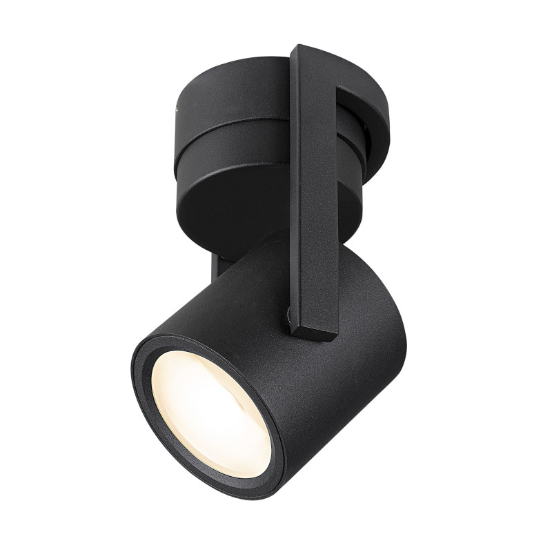 OCULUS, applique et plafonnier intérieur, noir, LED, 10,5W, 2000-3000K, Dim to warm