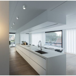 OCULUS, plafonnier intérieur, blanc, LED, 10,5W, 2000-3000K, Dim to warm