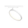 ONE 40 TRACK, spot pour rail 3 allumages, intérieur, blanc, LED, 15,2W, 4000K, variable Dali