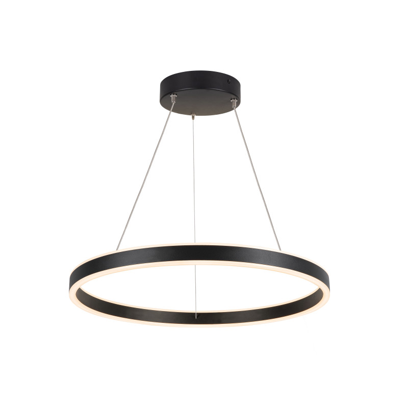 ONE 60, suspension intérieure, up/down, noir, LED, 25W, 3000/4000K, interrupteur CCT, variable Dali