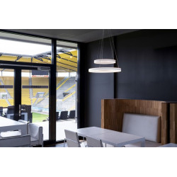 ONE DOUBLE, suspension intérieure, up/down, blanc, LED, 35W, 2700/3000K, interrupteur CCT, variable Triac