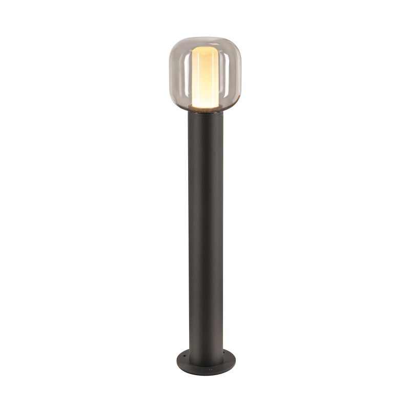 OVALISK 75, borne extérieure, anthracite, LED, 9W, 3000/4000K, interrupteur CCT, IP65