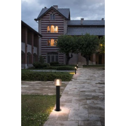 OVALISK 75, borne extérieure, anthracite, LED, 9W, 3000/4000K, interrupteur CCT, IP65