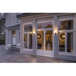 OVALISK, applique extérieure, anthracite, LED, 9,6W, 3000/4000K, détecteur de mouvement, interrupteur CCT, IP65