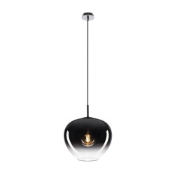 PANTILO CONVEX 29, suspension intérieure, chrome, E27, max 40W