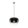 PANTILO CONVEX 40, suspension intérieure, chrome, E27, max 40W